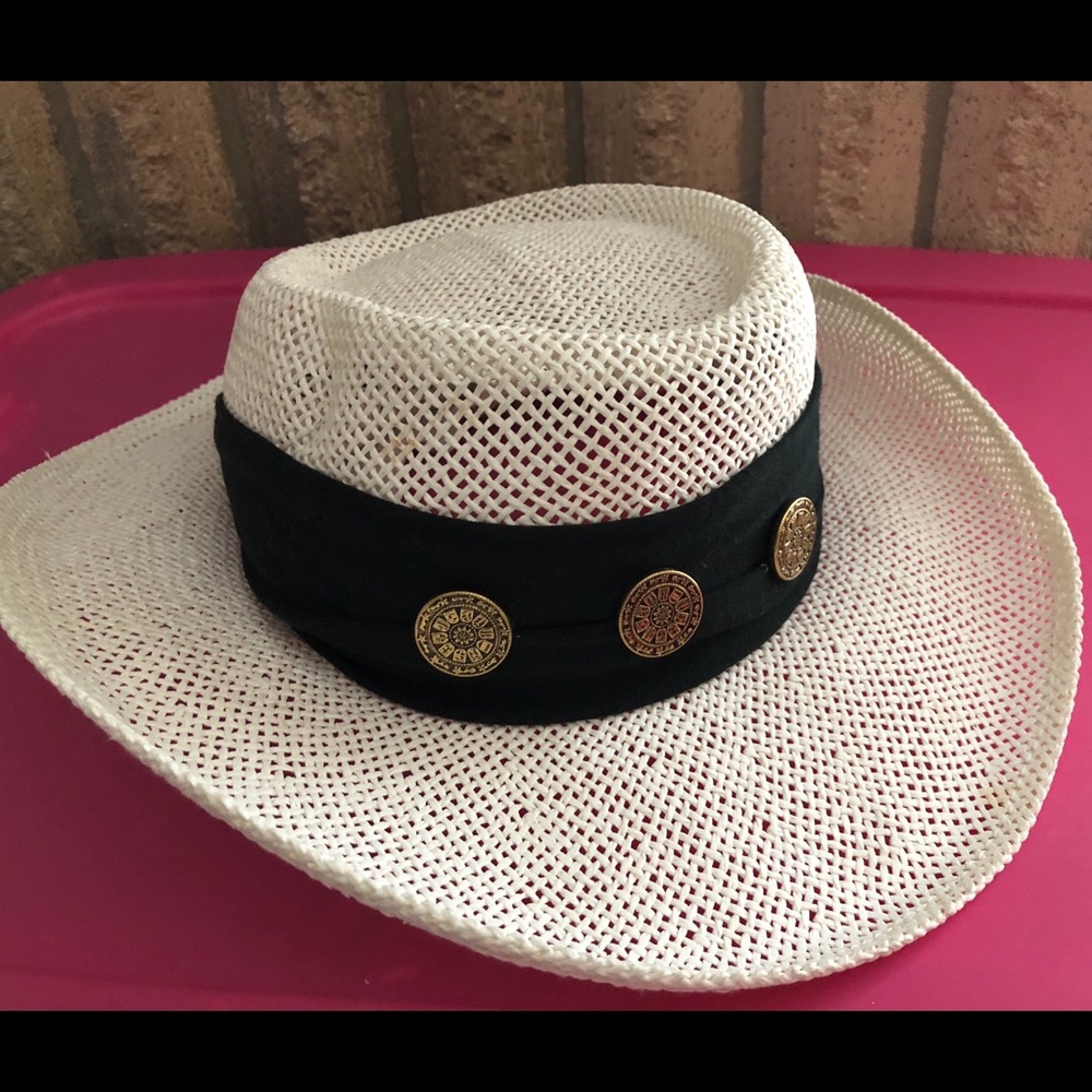 Panama Hat Vintage Genuine Town Talk Louisville